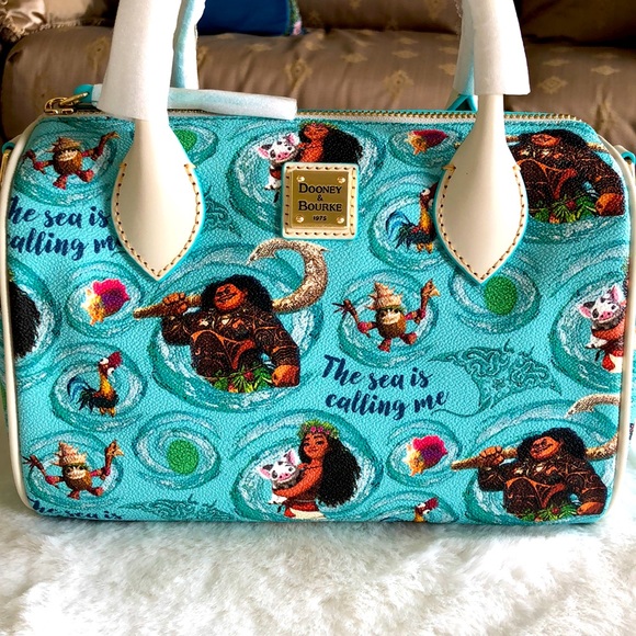 Disney Dooney & Bourke Moana Princess Satchel Bag - Picture 10 of 14